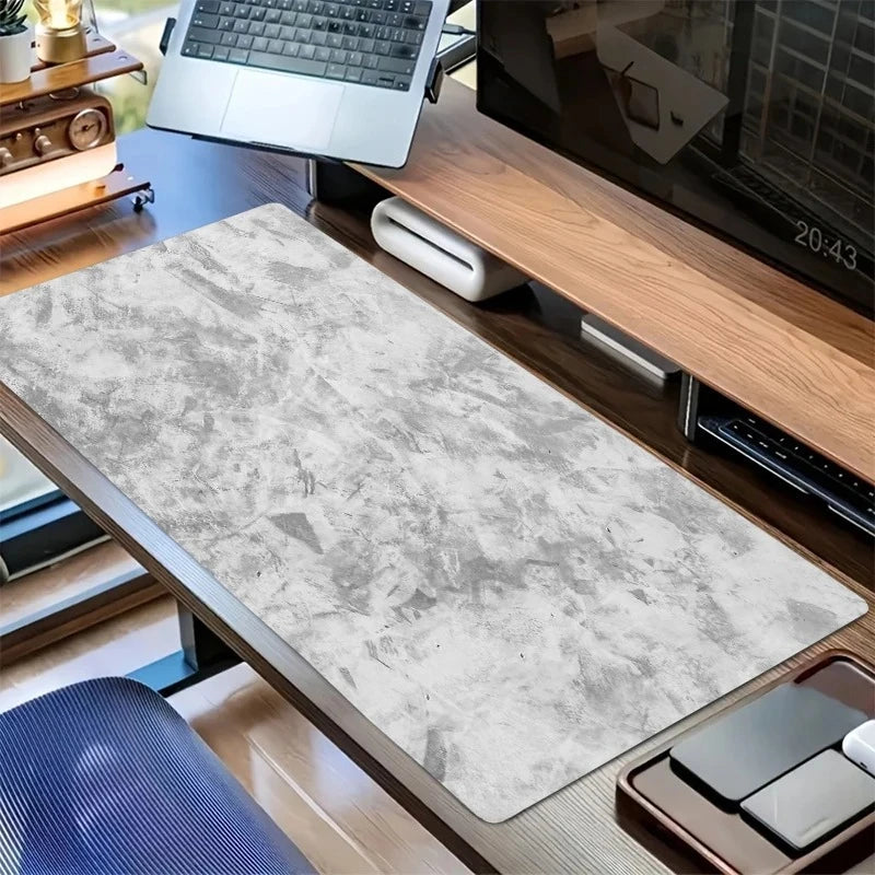 Gaming Mouse Pad #2 - Extra Large, Minimalist Grey Design, Durable, Non-slip Rubber Base, Perfect for Esports and PC Gaming