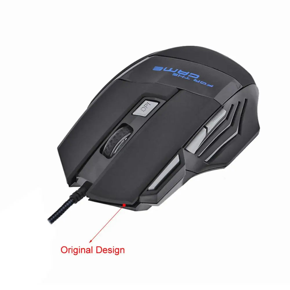 Gaming Computer Mouse #3 - 7 Button, Backlit Ergonomic, Backlight Adjustable, for PC Laptop or Desktop