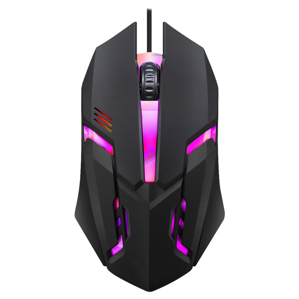 Gaming Computer Mouse #5 - 5500 DPI, 3 Buttons, Backlit, Professional Gamer, Ergonomic, For PC or Laptop