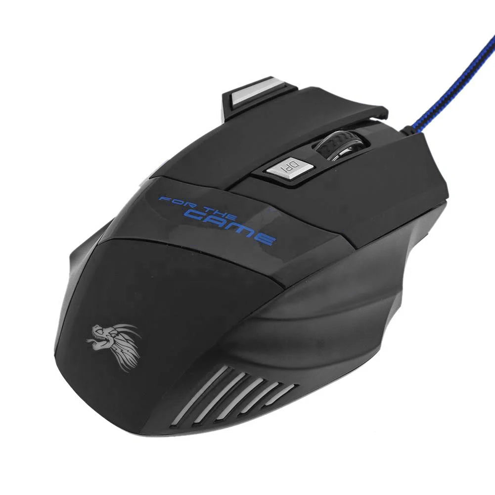 Gaming Computer Mouse #3 - 7 Button, Backlit Ergonomic, Backlight Adjustable, for PC Laptop or Desktop
